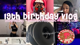 My 19th birthday vlog ☆ | grwm, celebration, atl balloon museum, eating out