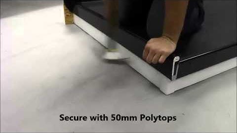 SureEdge Check Kerb Trim Installation