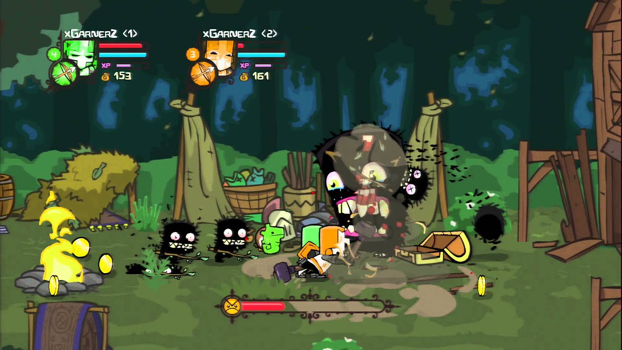 Castle Crashers - Gameplay and Glitch #2.