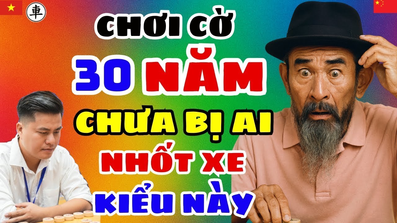 [cờ tướng] Ván cờ nhốt xe tàn độc khiến đối thủ tức ói máu của LẠI LÝ HUYNH