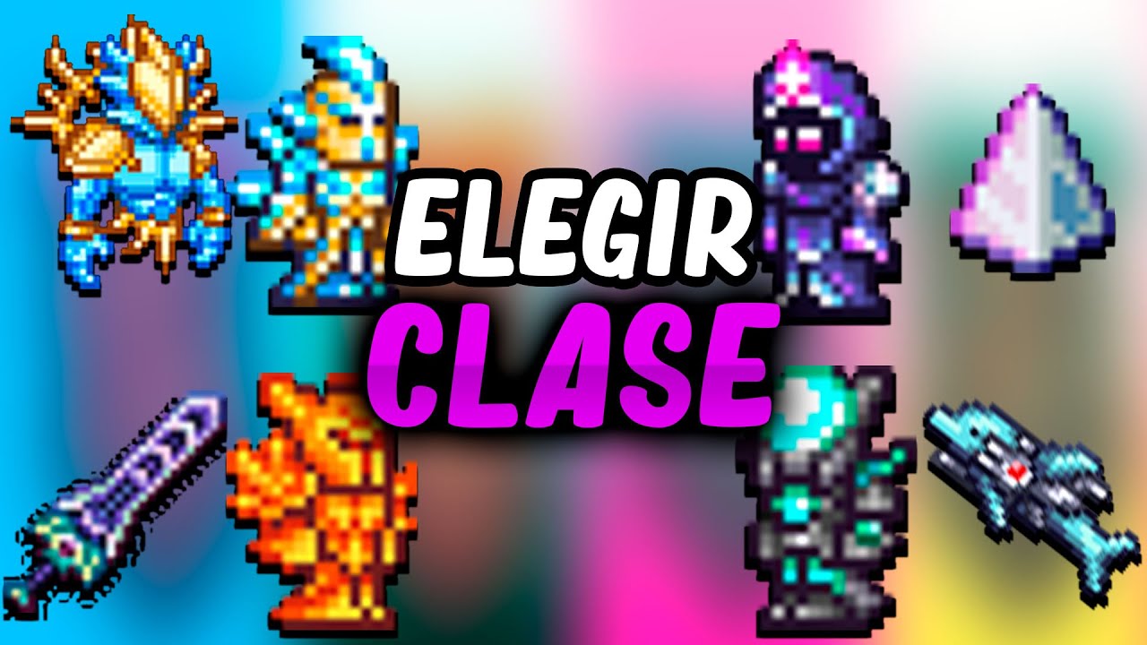 CÓMO ELEGIR UNA CLASE EN TERRARIA/QUÉ SON LAS CLASES | Maggieozs - YouTube