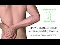 Spondylolisthesis Healing Exercises- Sacroiliac Joint Mobility