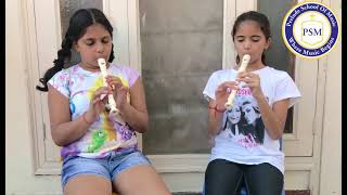 Doudlebska Polka | Duet On Recorde | By Ananya Singhal & Bani Soni