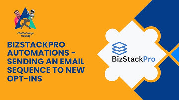 BizStackPro - How to create an Automation to deliver an email Sequence