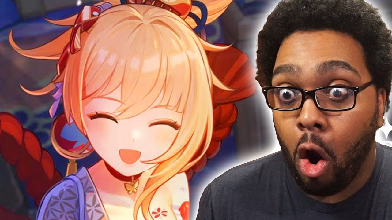 Моя реакция на демонстрацию персонажа Yoimiya