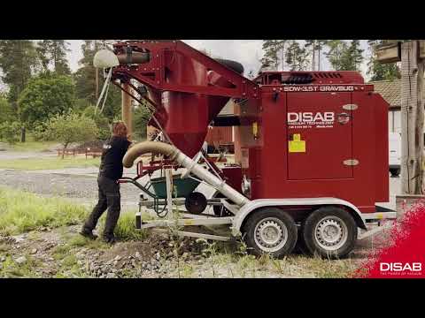 DISAB TrailerVAC™ SDW-3,5T mobile vacuum suction and excavation 🌪️💪
