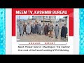 Silent Protest Held in Chandrigam Tral Kashmir Over Lack of Staff and Crumbling NTPHC Building