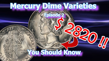 Mercury Dime Varieties You Should Know Ep.2 - 1934, 1943, 1945