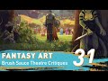 Fantasy art Critiques, monthly challenges