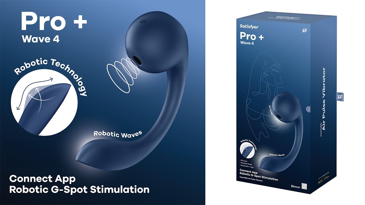 Satisfyer Pro+ Wave 4 Connect App стимулятор 2в1