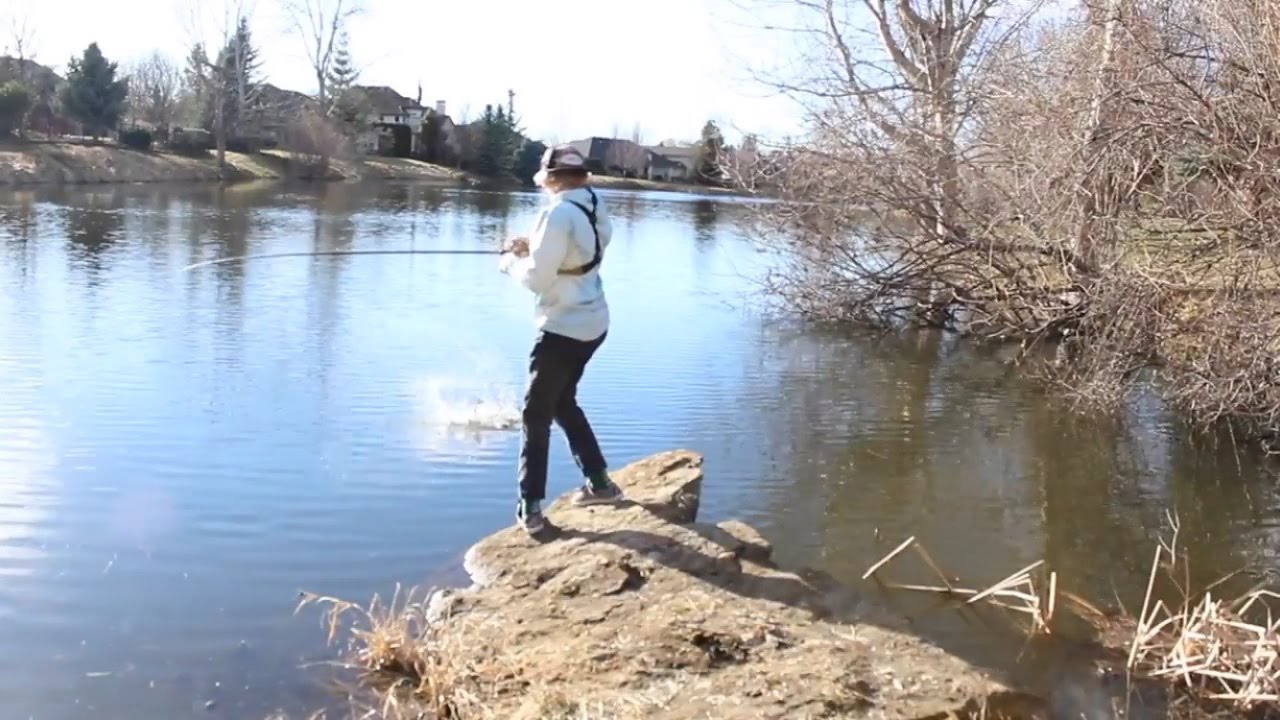 Early Spring Pond Fishing YouTube