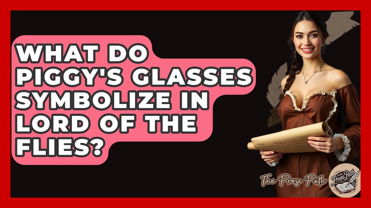 What Do Piggy's Glasses Symbolize In Lord Of The Flies?