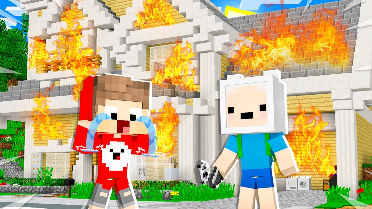 ICH VERBRENNE LIX HAUS IN MINECRAFT! 😱 (Deutsch/HD)