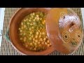 GARBANZOS CON NOPALES EN SALSA DE CHILE DE ARBOL