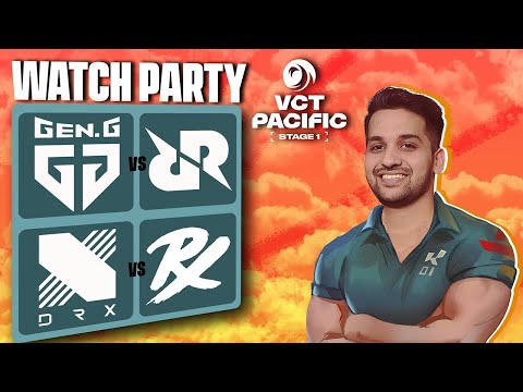 [WatchParty] GenG vs RRQ & DRX vs PRX | VCT Pacific 2025 - Stage 1 | Finals Day 1