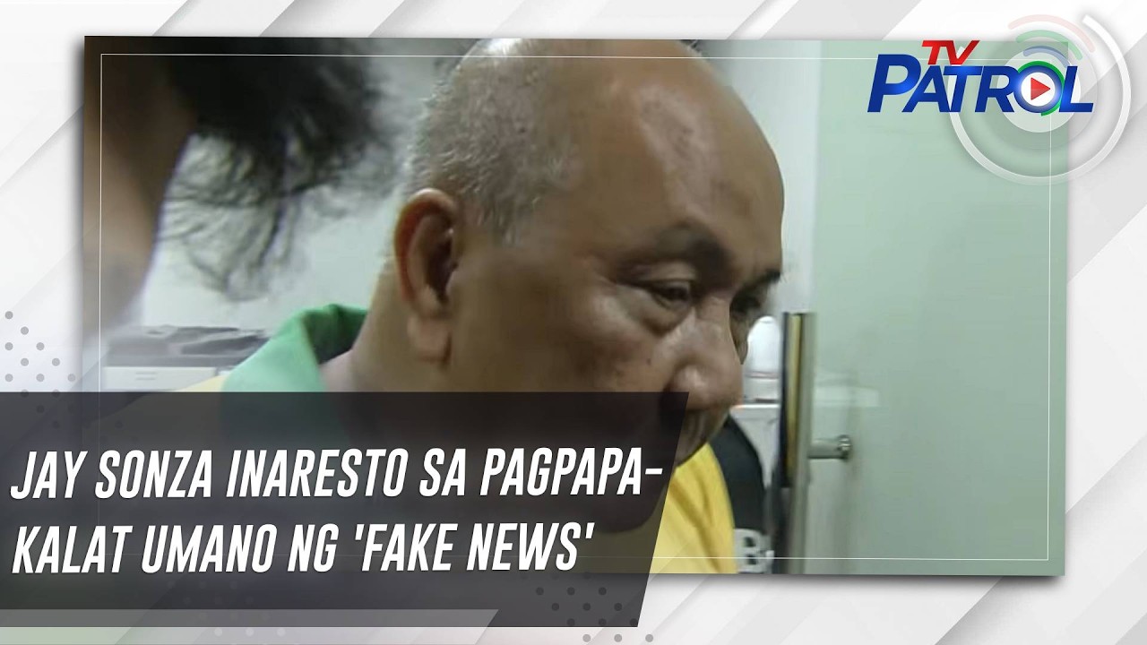 Jay Sonza inaresto sa pagpapakalat umano ng ‘fake news’… — Transcript