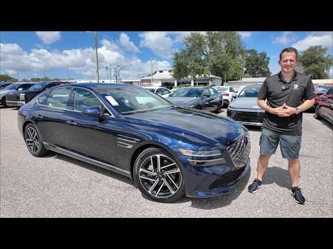 The 2027 Genesis G80 is a BETTER midsize luxury sedan than a BMW 530i