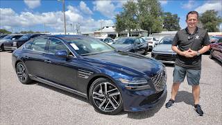 The 2027 Genesis G80 is a BETTER midsize luxury sedan than a BMW 530i