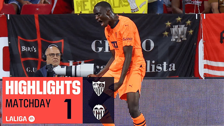 Highlights Sevilla FC vs Valencia CF (1-2)
