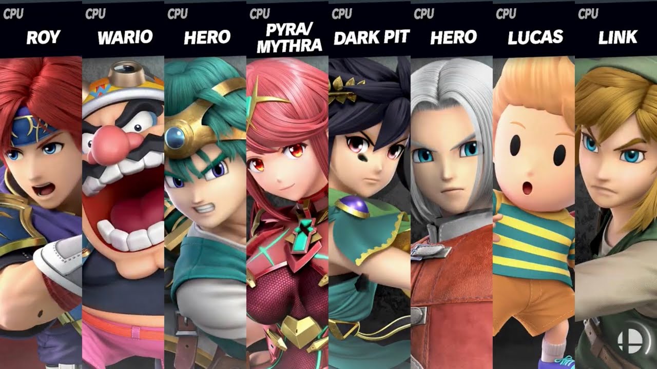 Super Smash Bros. Ultimate - Metal Fight Beyblade Stamina Elimination Tournament