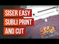 ✨ Siser Easy Subli Print and Cut with Silhouette