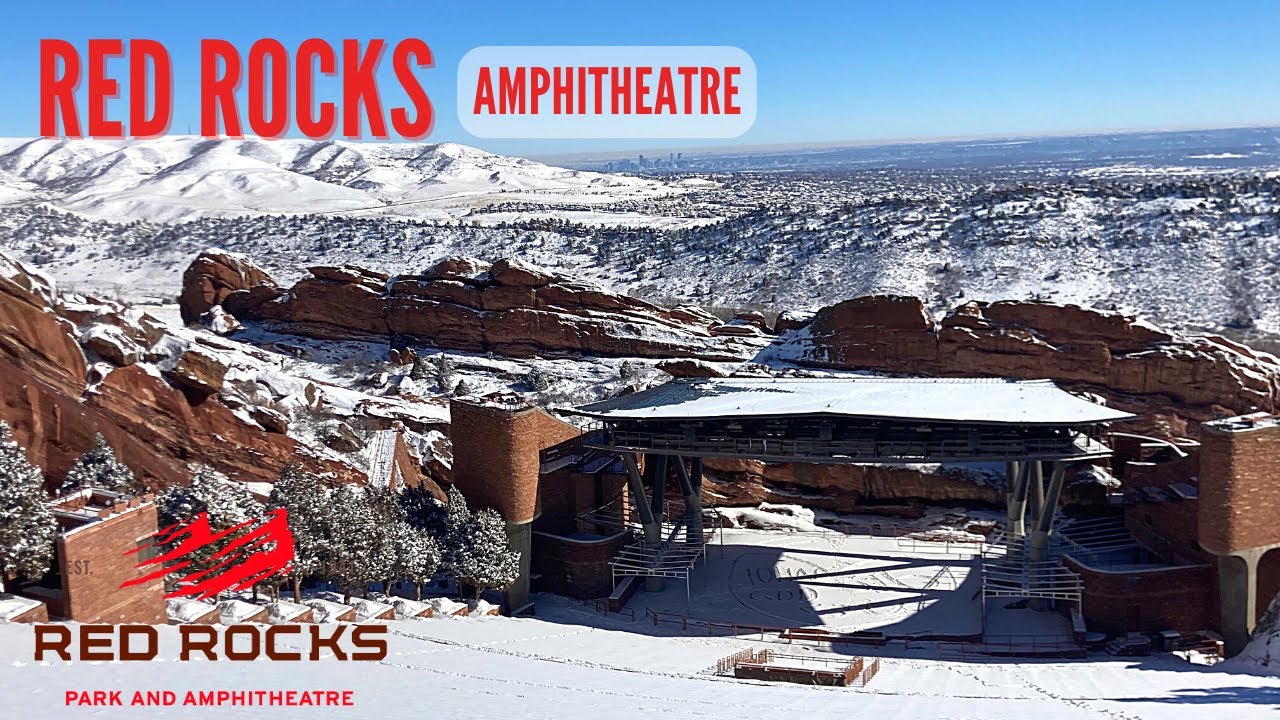 RED ROCKS PARK and AMPHITHEATRE Walking Tour !!! 🏔️🪨🎭🎸 | CuriousTravels TV