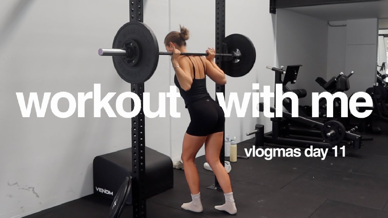 we're back in the gym & a fail day – vlogmas day 11