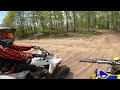 New rider on the Trx 250x! Almost a head on collision!