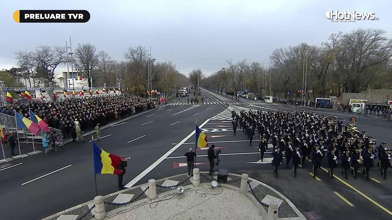 ÎN DIRECT: Parada militară de la Arcul de Triumf de 1 decembrie, Ziua Națională