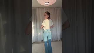 👖✨@GOOD AMERICAN size 00 I’m 5’7 115lb usually wear a size 24 #goodamerican #goodamericanhaul