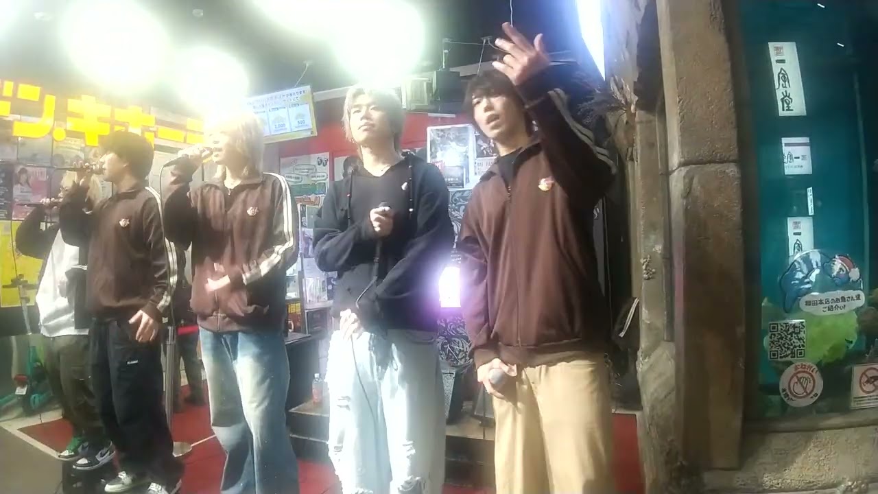 VELLE.J ドンキ前ストリートライブ♪THE RAMPAGE from EXILE TRIBE『100 degrees』cover#VELLEJ #ベルエージェー#THERAMPAGE #ランペ