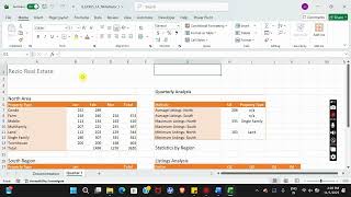 Illustrated Excel 365 | Module 1: SAM Project A Rezio Real Estate