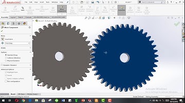 how to design spur gears in solidworks from the toolbox