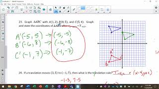 Unit 4    Unit Review Transformations
