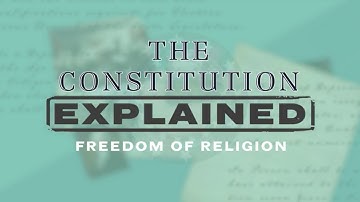 Freedom of Religion - Teaching the First Amendment