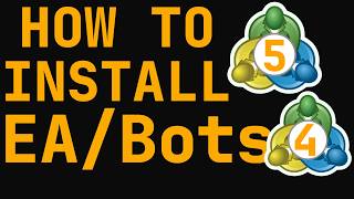 How to Install Expert Advisors (EAs) in MT4 & MT5