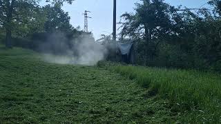 Stihl Fs 360 Beast Mode In Long Wet Grass