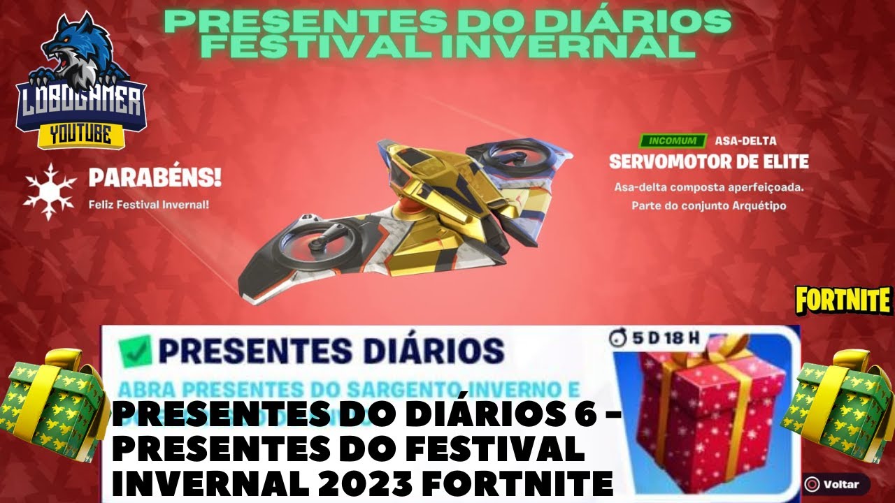 LP  Fortnite News on X: O Festival Invernal 2023 do Fortnite estará  disponível até 02 de janeiro de 2024 às 11h BRT. #Fortnite   / X