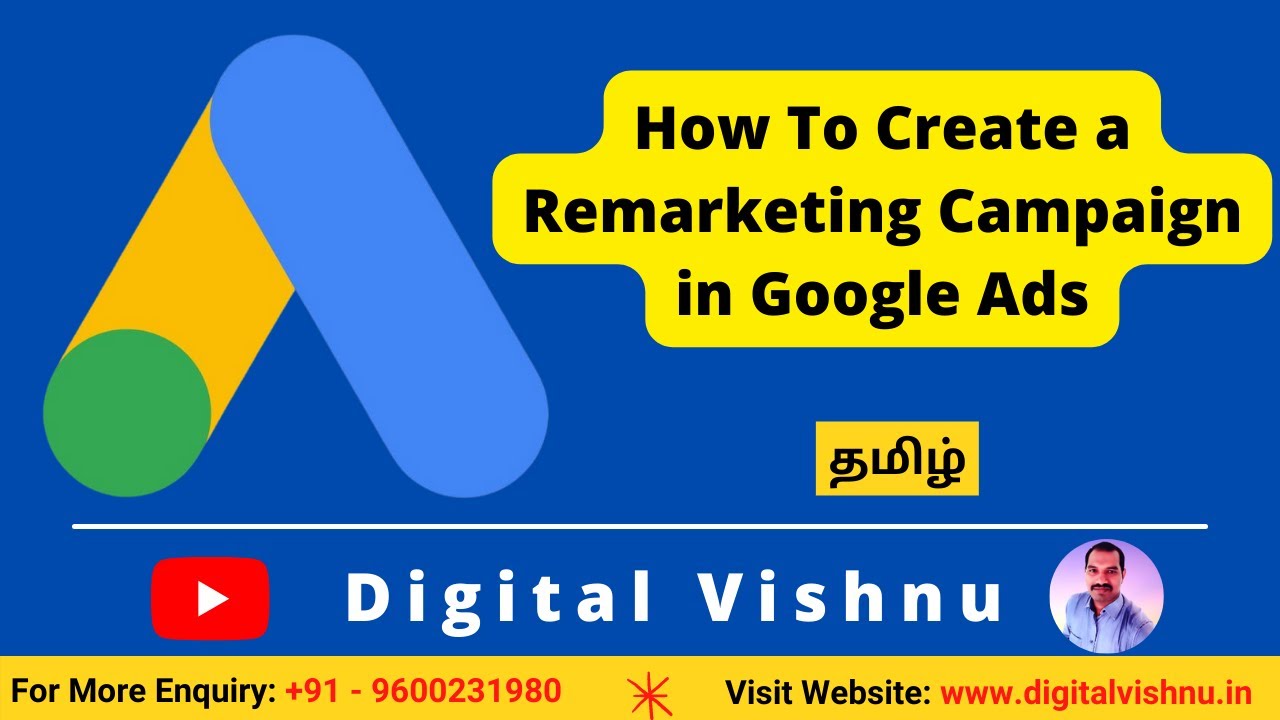 How To Create a Remarketing Campaign in Google Ads in Tamil ...