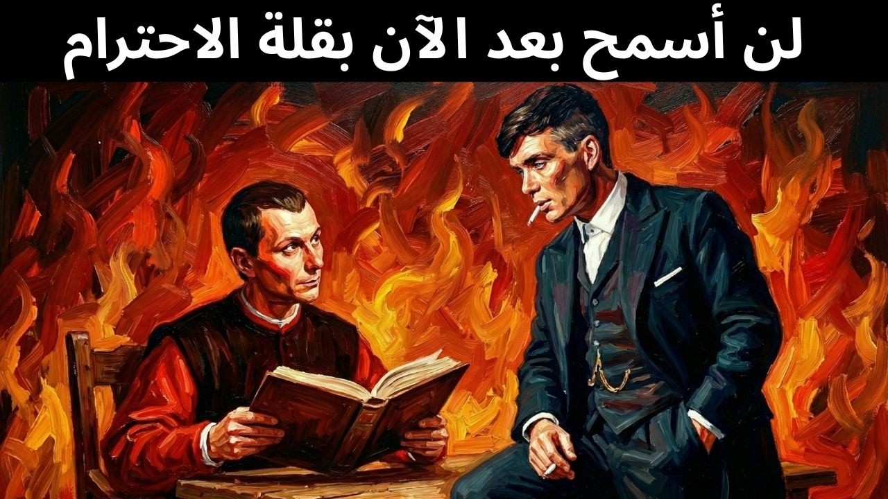 كيف تدمر قلة الاحترام فورًا – استراتيجية ميكافيللي النفسية للقوة