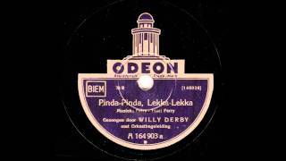Willy Derby  - Pinda pinda lekka lekka 1933.