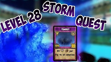 Wizard101: - Level 28 Storm Spell Quest -