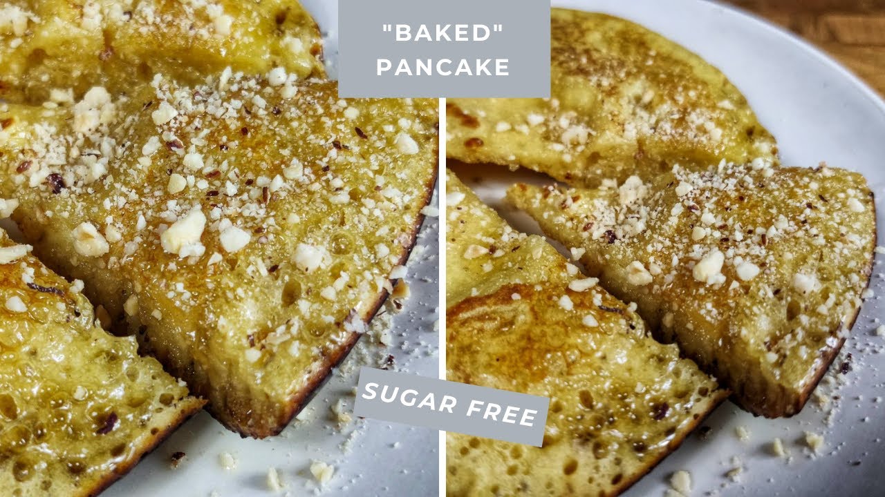 "BAKED" PANCAKE SUGARFREE // PANCAKE "ΦΟΥΡΝΟΥ" ΧΩΡΙΣ ΖΑΧΑΡΗ YouTube