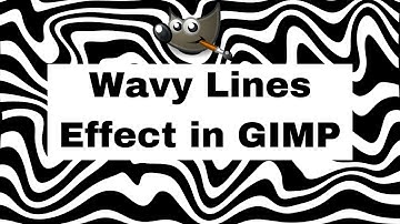 Wavy Lines Effect In GIMP