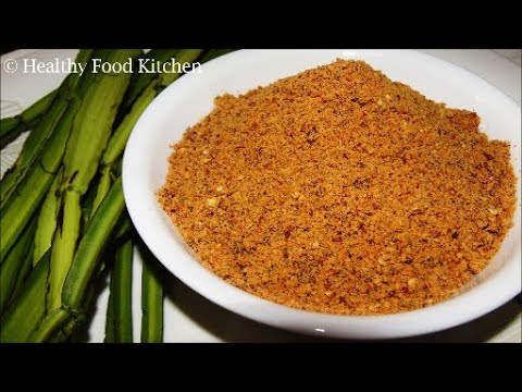 Pirandai Podi Recipe in tamil/How to make Pirandai Podi/Dosa/Idli Podi Recipe/Weight Loss Recipes