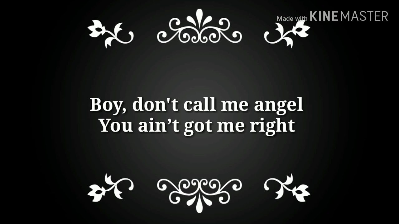 Ariana grande Don't Call Me Angel