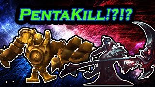 Kayn Quadrakill -  Max Range Blitz Hook Penta Denial
