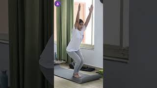 Ashtanga Yoga Class at Hatha Yoga Ashram | yoga course in rishikesh #yoga #yogacourse