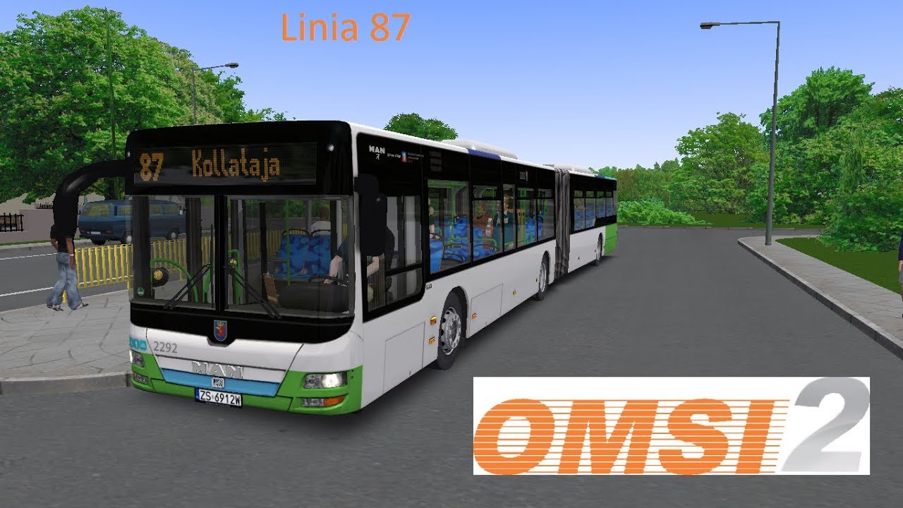 OMSI 2 Fiktiv Szczecin Linia 87 MAN Lion's City NG323
