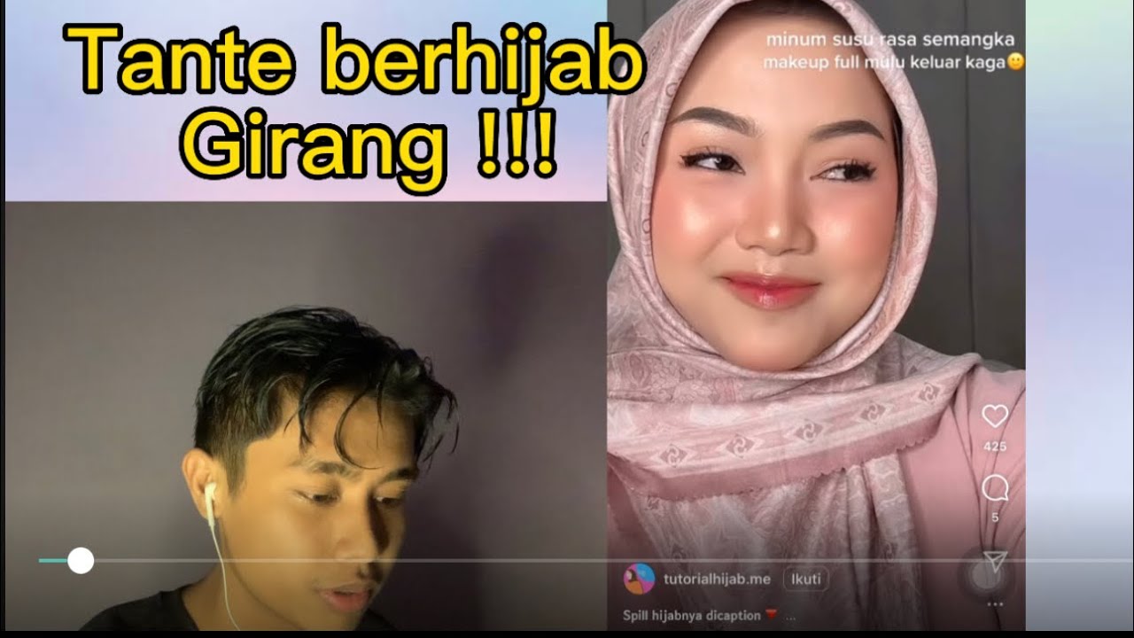 REACTION MEME TANTE GIRANG !!!😍😍😍 - YouTube